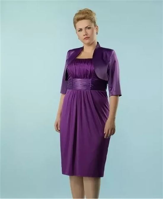 Платье для юбилея 50 лет для полных женщин